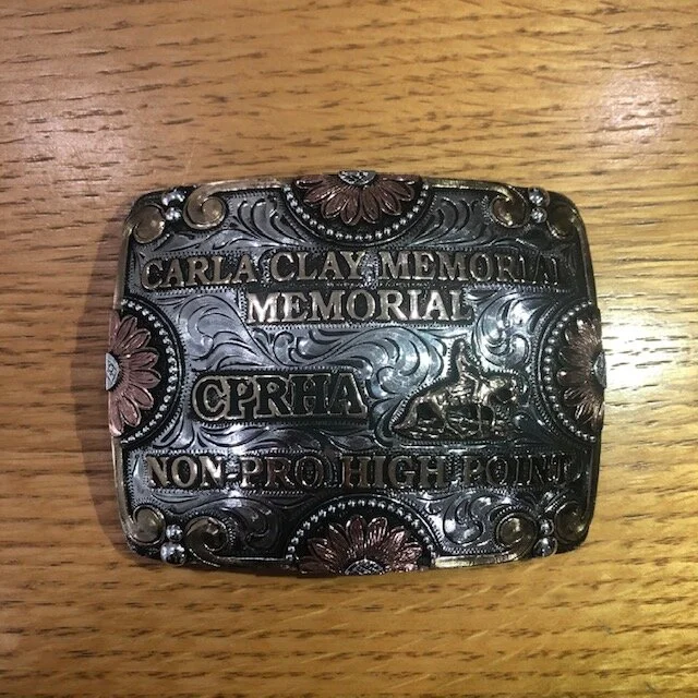 Custom Buckle #89 — Dale Chavez Saddlery